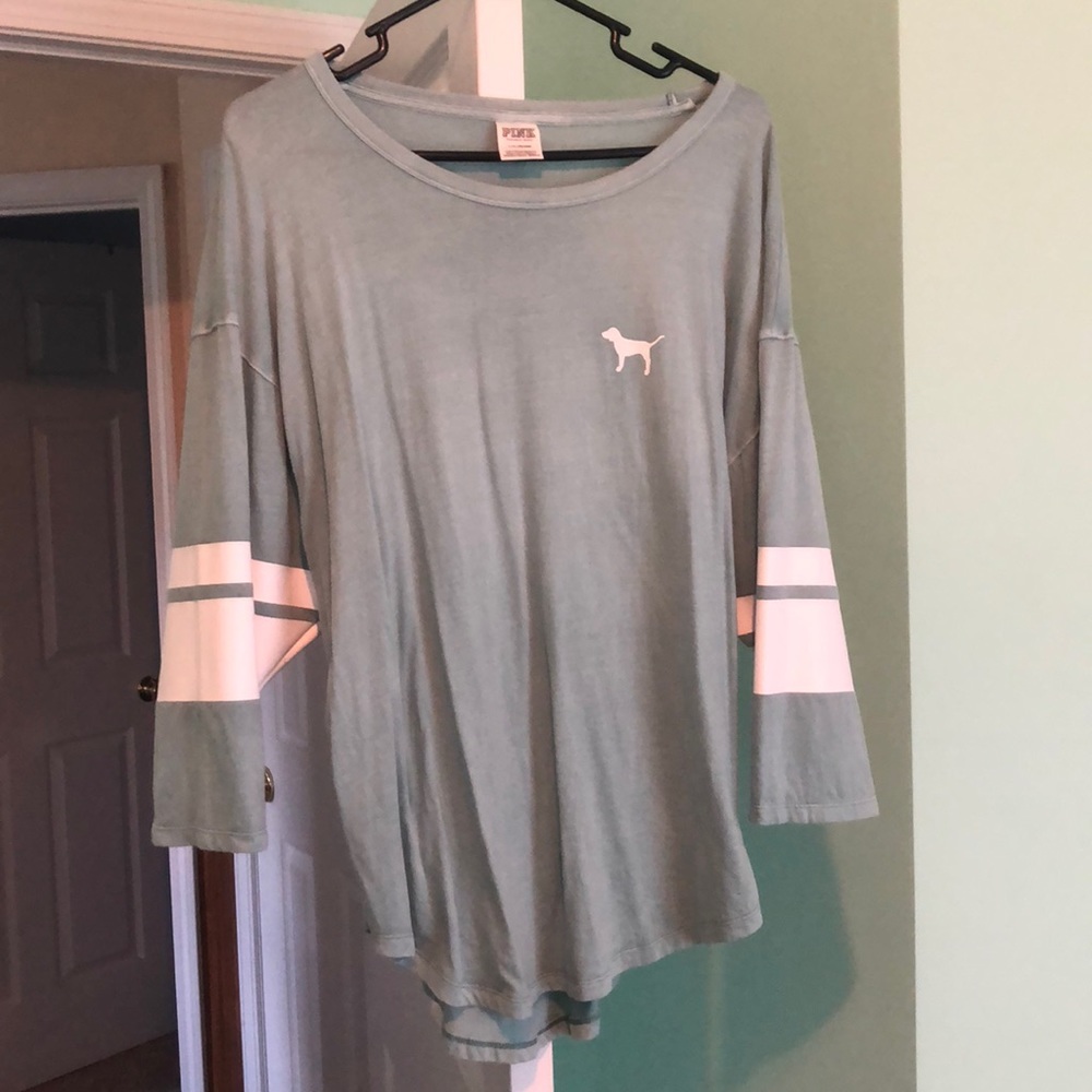 Pink Victoria Secret Half Sleeve